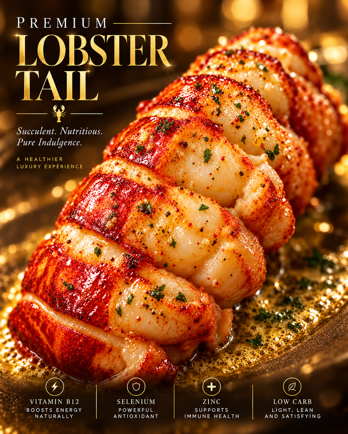Maine Lobster Tail – Succulent, Meaty & Naturally Sweet | Premium Wild-Caught Seafood-Liam
