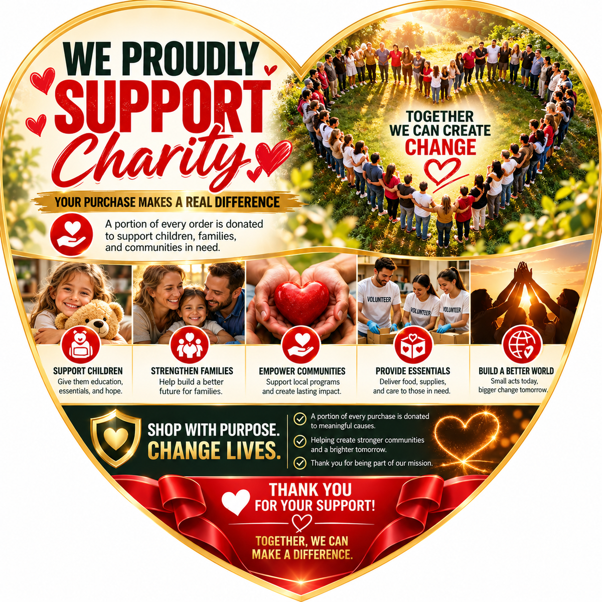 Support a Good Cause ❤️